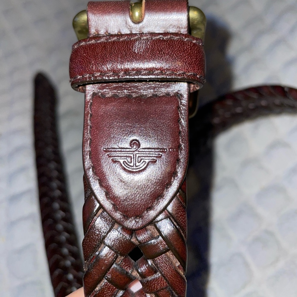 Dockers Braided Belt Brown